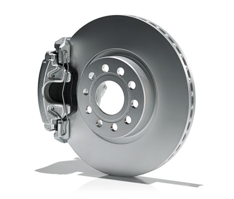 Eine einzelne Bremse