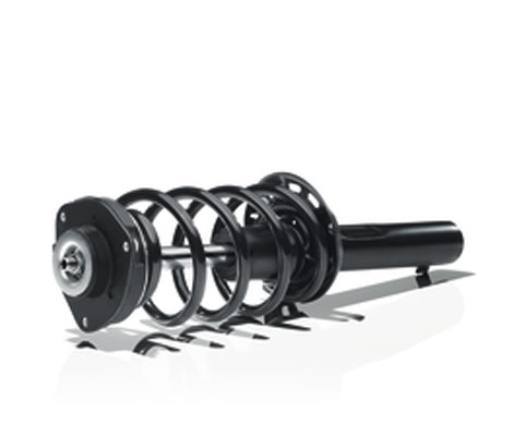 Ein einzelner Stoßdämpfer