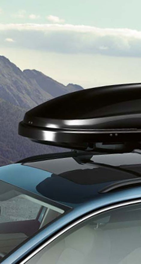 Dachbox auf einem Autodach