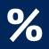 Icon Prozent Zeichen